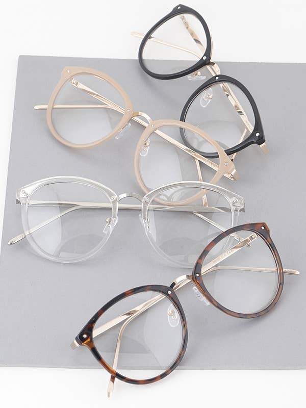 Moderne runde optische Gläser für den Großhandel von Shop Neighbors