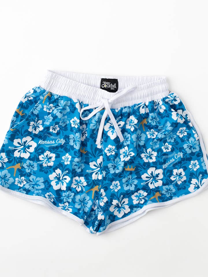 KC Royal Floral Dame Shorts for engroshandel hos Team Cocktail