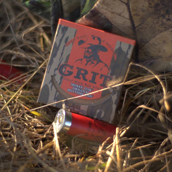 GRIT Soap Supply - Wholesale Bar Soap - Men's - Mossy Oak Original Bottomland Goat Milk Bar Soap