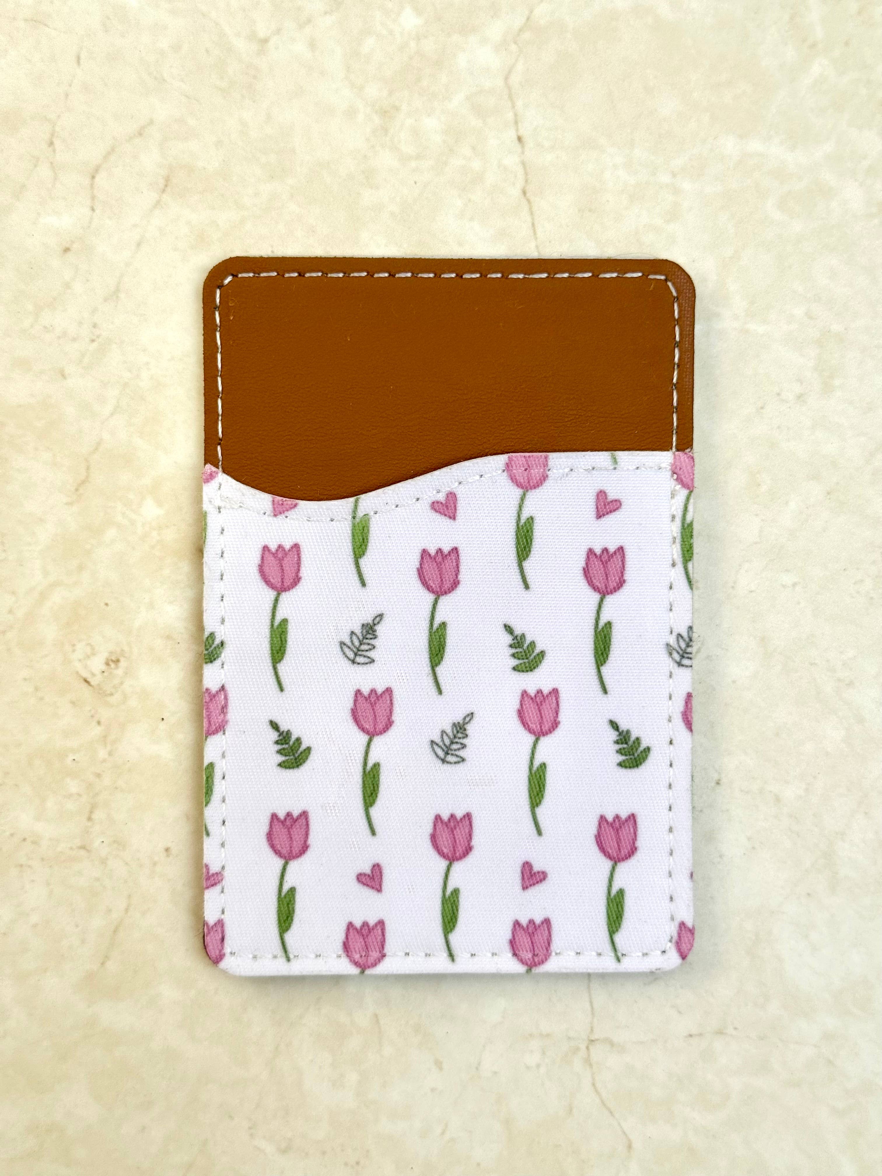 the cute cloud – wholesale Telefonplånbok - Dam – Färggrann telefonkorthållare i konstläder med 12 olika mönster3