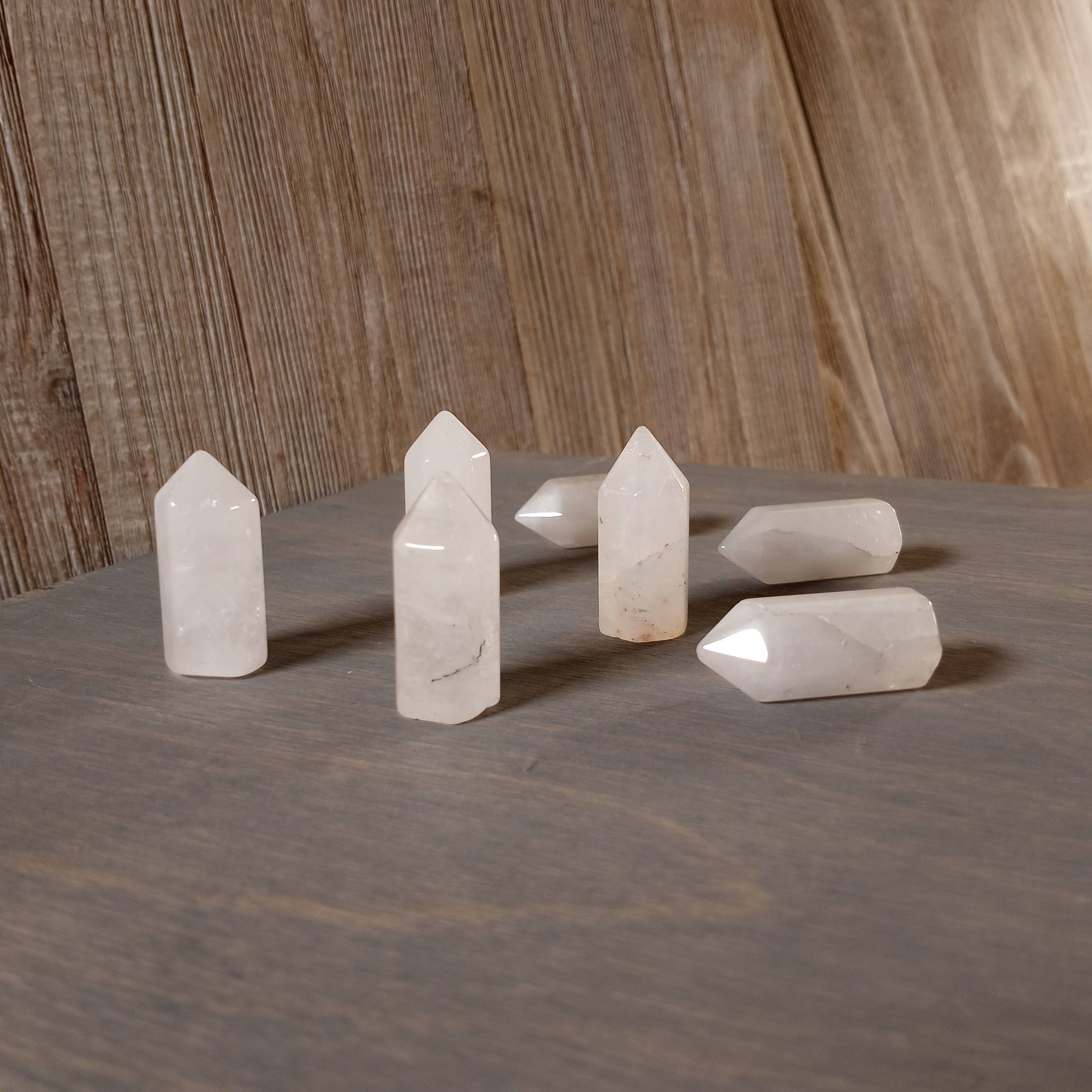 Keystone Crystals - Wholesale Spiritual Stone/Crystal -  Gemstone Chubby Obelisk – Small Carved Crystal Tower 5