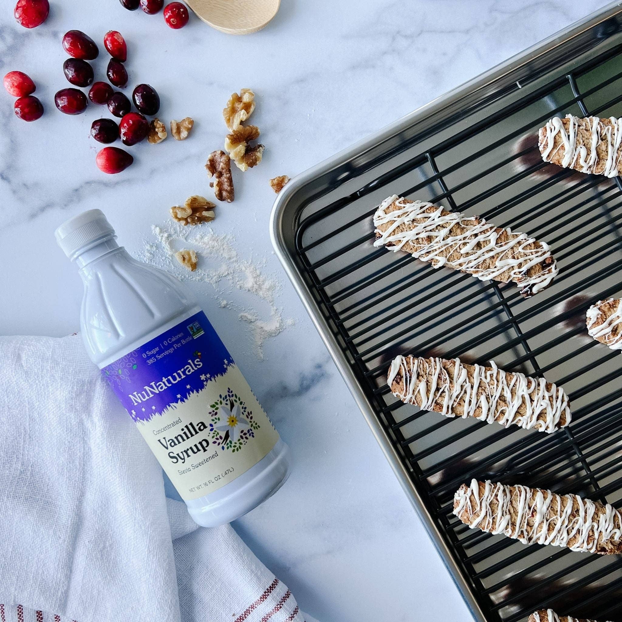 NuNaturals - Wholesale Flavored Syrup - Vanilla Syrup 16 fl oz (385 servings)6