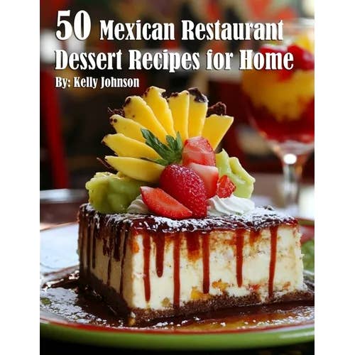 Books by splitShops - Wholesale Cookbook - 50 Mexican Restaurant Dessert Recipes for Home - Paperback