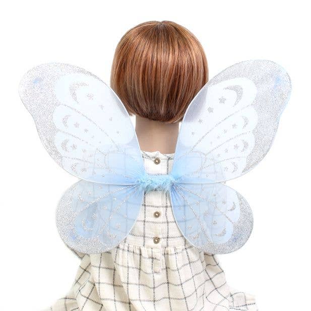 Inca UK - Wholesale Costume - Kids - Assorted Colour Silver Glitter Detail Fairy Wings 47X35cm1