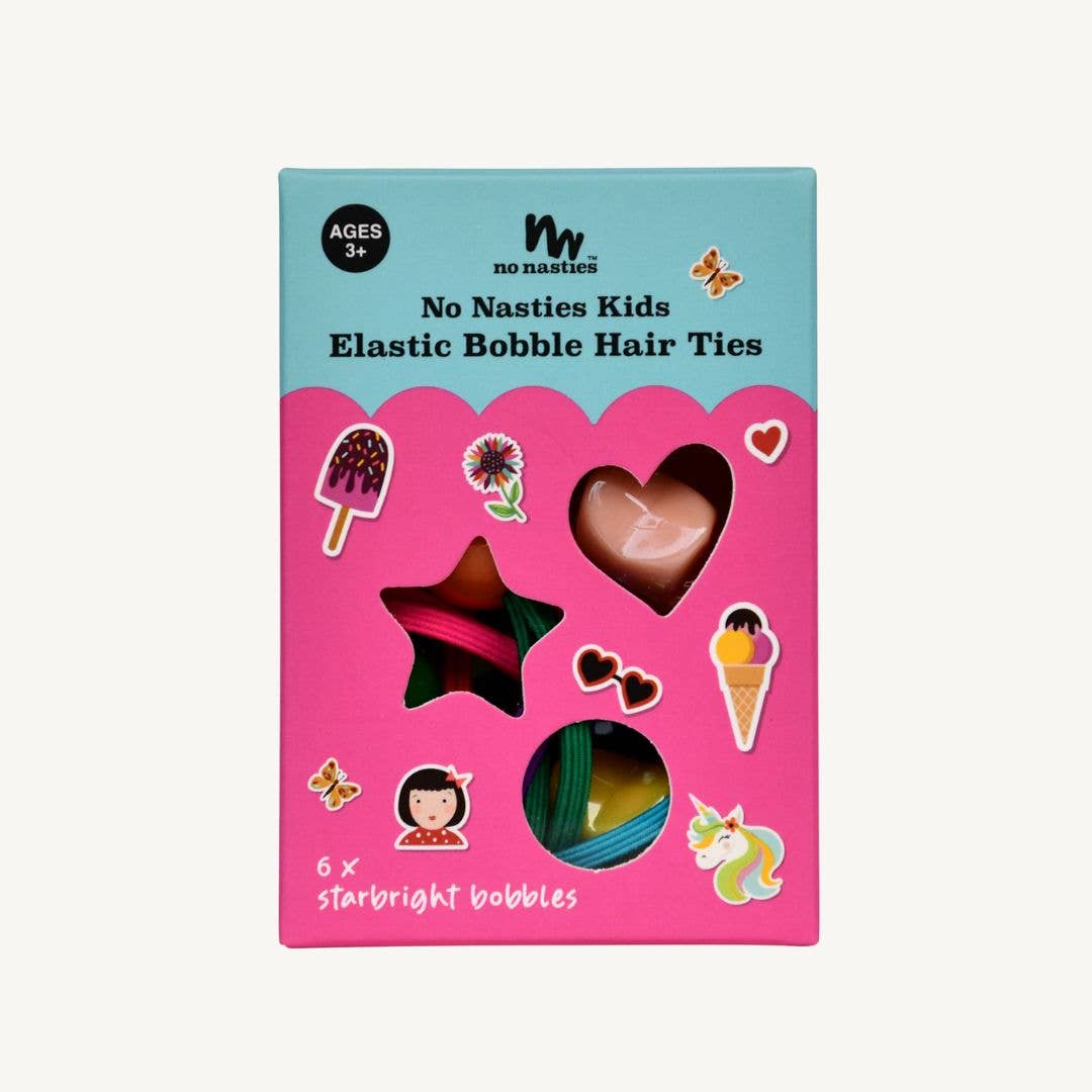 no nasties kids - Wholesale Hair tie – Kids - Starbright Bobbles Elastics Set9