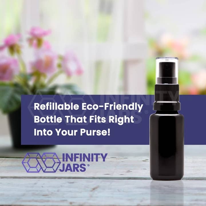 Infinity Jars - Wholesale Spray Bottle - 15 ml Glass Fine Mist Spray Bottle