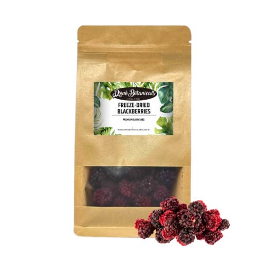 Drink Botanicals Ireland - Wholesale Dried/Dehydrated Fruit - Freeze-Dried Blackberries