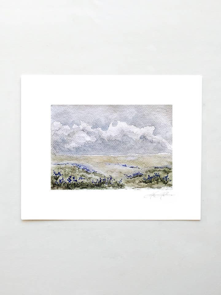 Campos Bluebonnet Nº 2 para venta al por mayor de Hope Helms Fine Art & Design