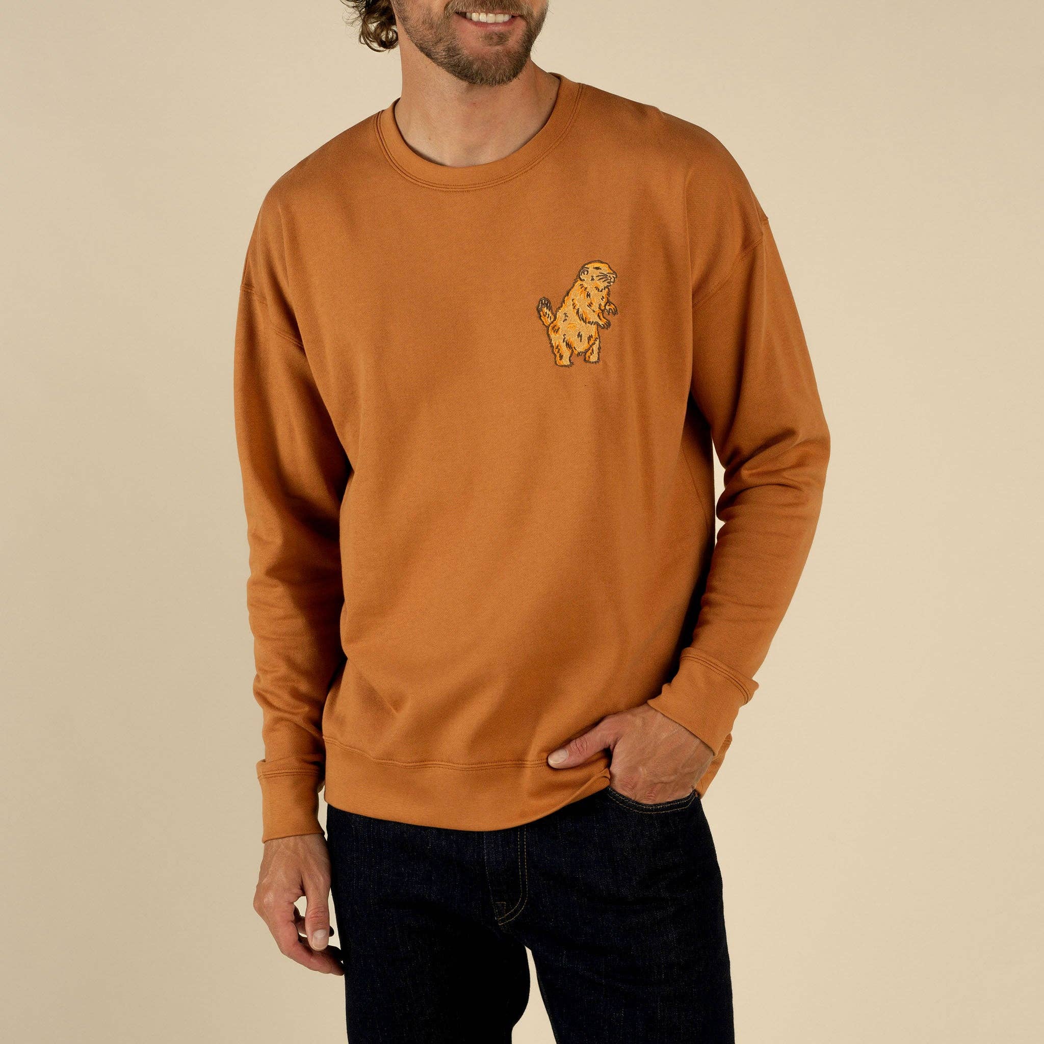 Erdmännchen Präriehund-Sweatshirt für den Großhandel auf Faire2