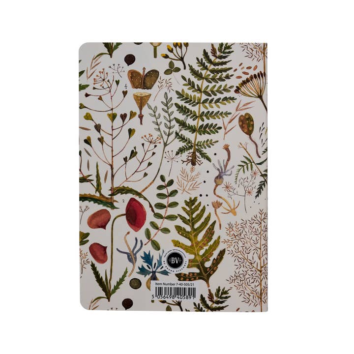 BV by Bruno Visconti - Wholesale Notebook - Greens and Flowers Notebook