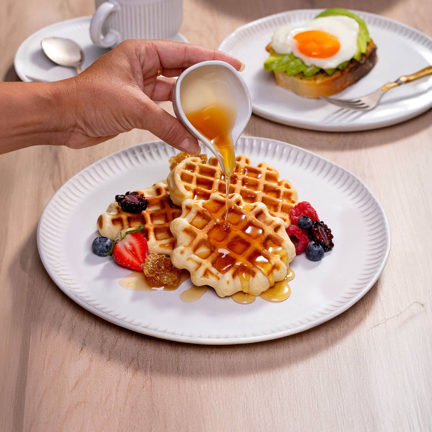 Porto Brasil – Großhandel Essteller – Linhas Bio Neuer Weißer Speiseteller, 10,8"1