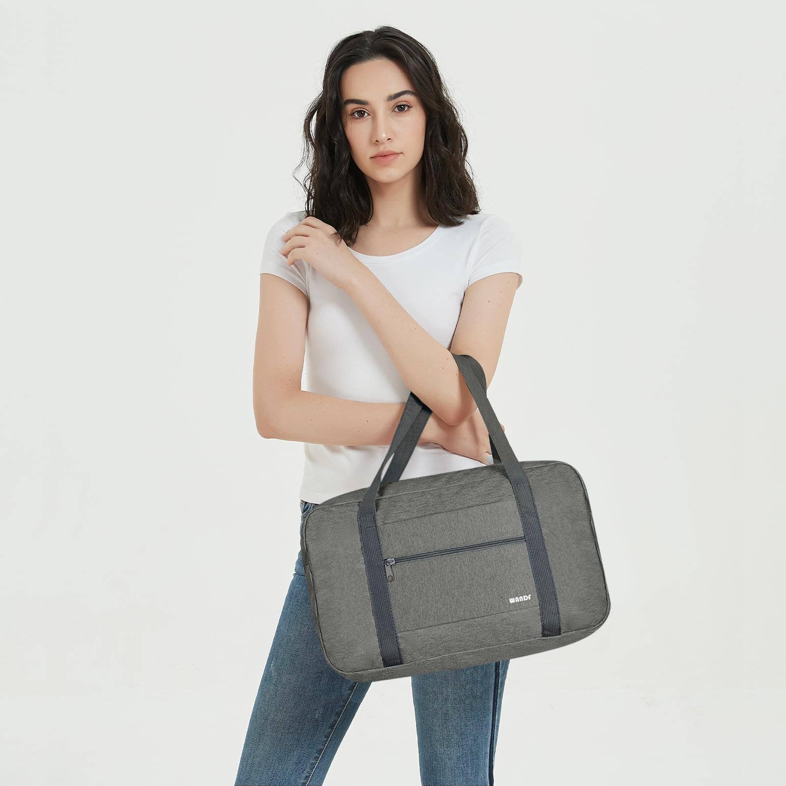 wandf - Wholesale Weekender Bag - Women's - Airplane Personal Item Travel Bag Best Underseat Bag WF112230