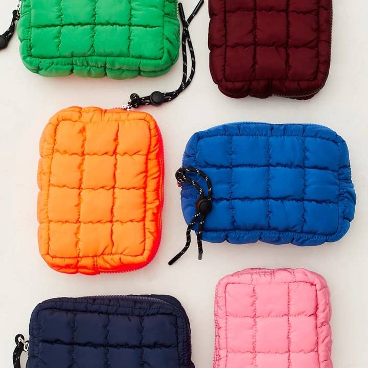MiMi Wholesale - Wholesale Pouch - Women's - QP008 Nylon Quilted Puffer Clutch/Pouch8