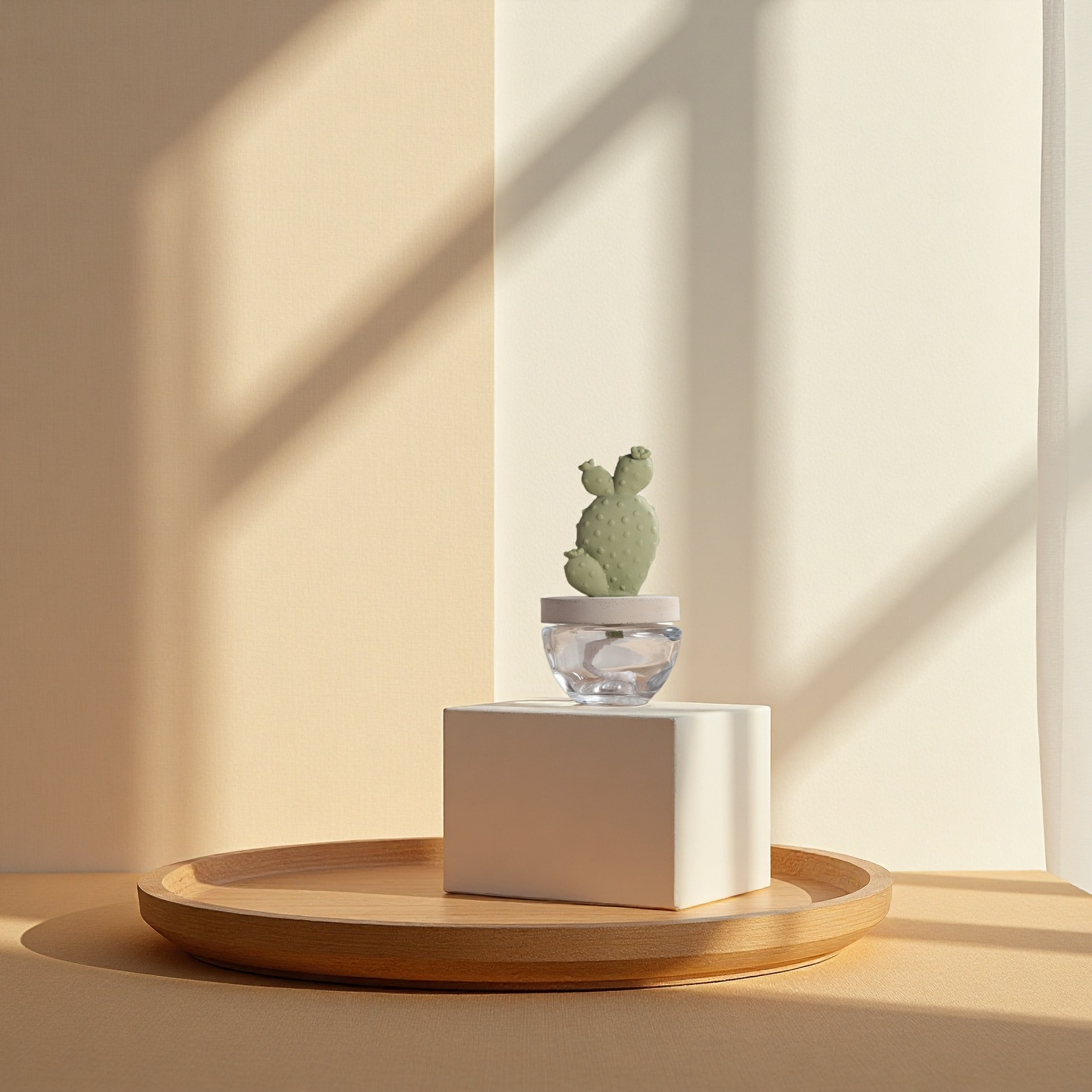 Pretty Valley Home - Vente Diffuseur à tiges - Coffret Cadeau Diffuseur Céramique Cactus - 100ml/3.38fl oz pour Décoration12