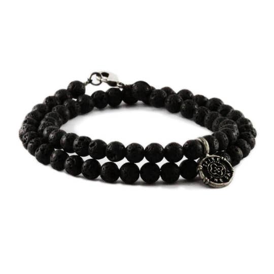 Carpe Diem Jewellery - Wholesale Beaded Bracelet - Carpe Diem Bracelet Silver Beaded Mens Jewelry4