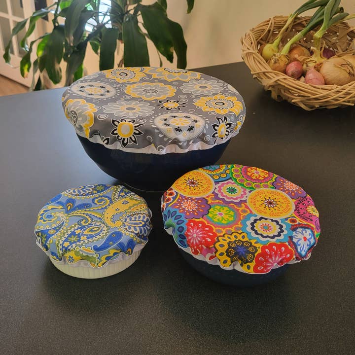 Darn Cute Bowl Covers 3pc SML for wholesale by Made In Habersham