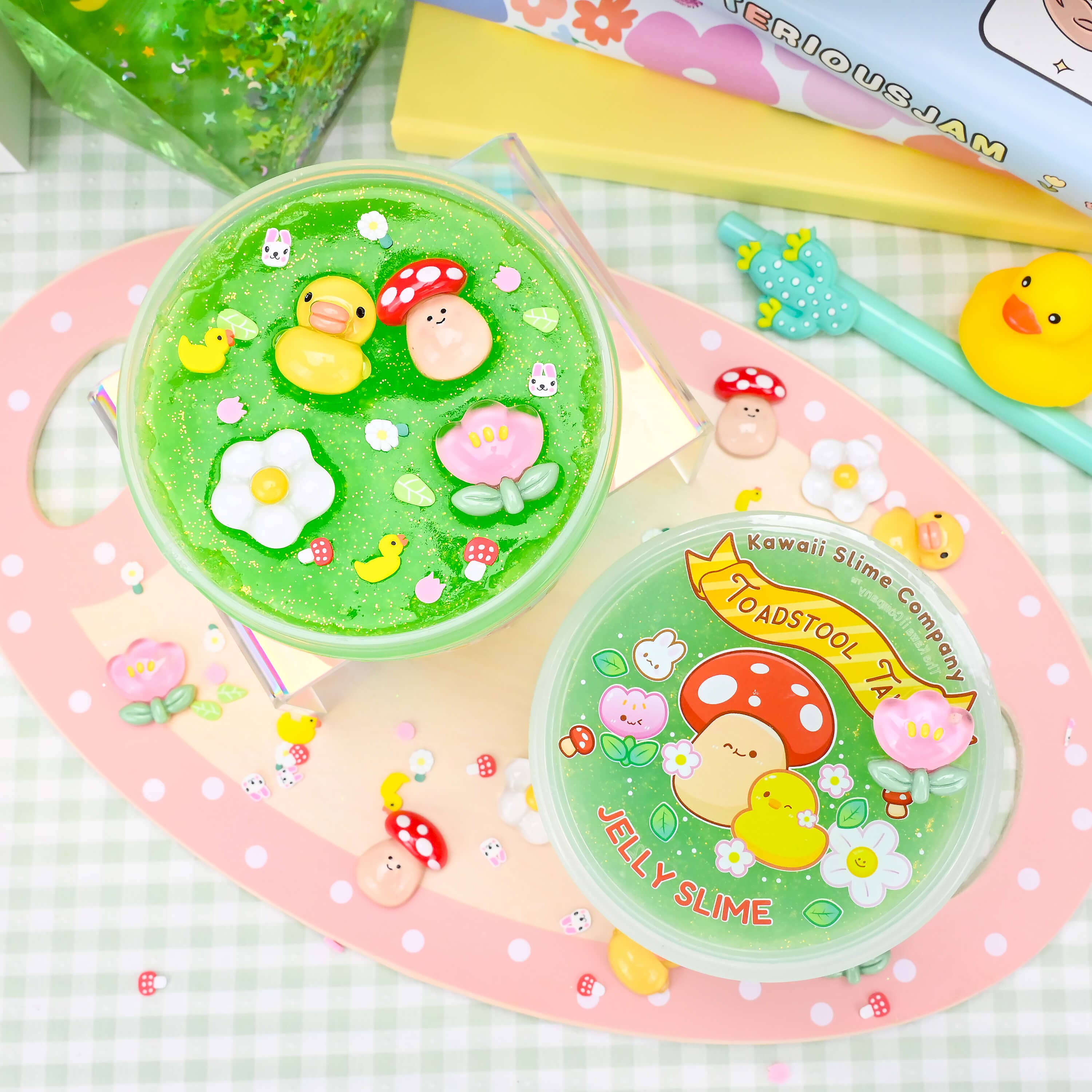 Kawaii Slime Company - Wholesale Putty/Slime - Kids - Toadstool Tales Cloud Slime (4pcs/case)6