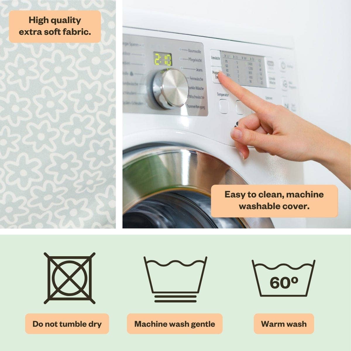 Prairie Fleurie Coussin d'allaitement basique en vente sur Faire4