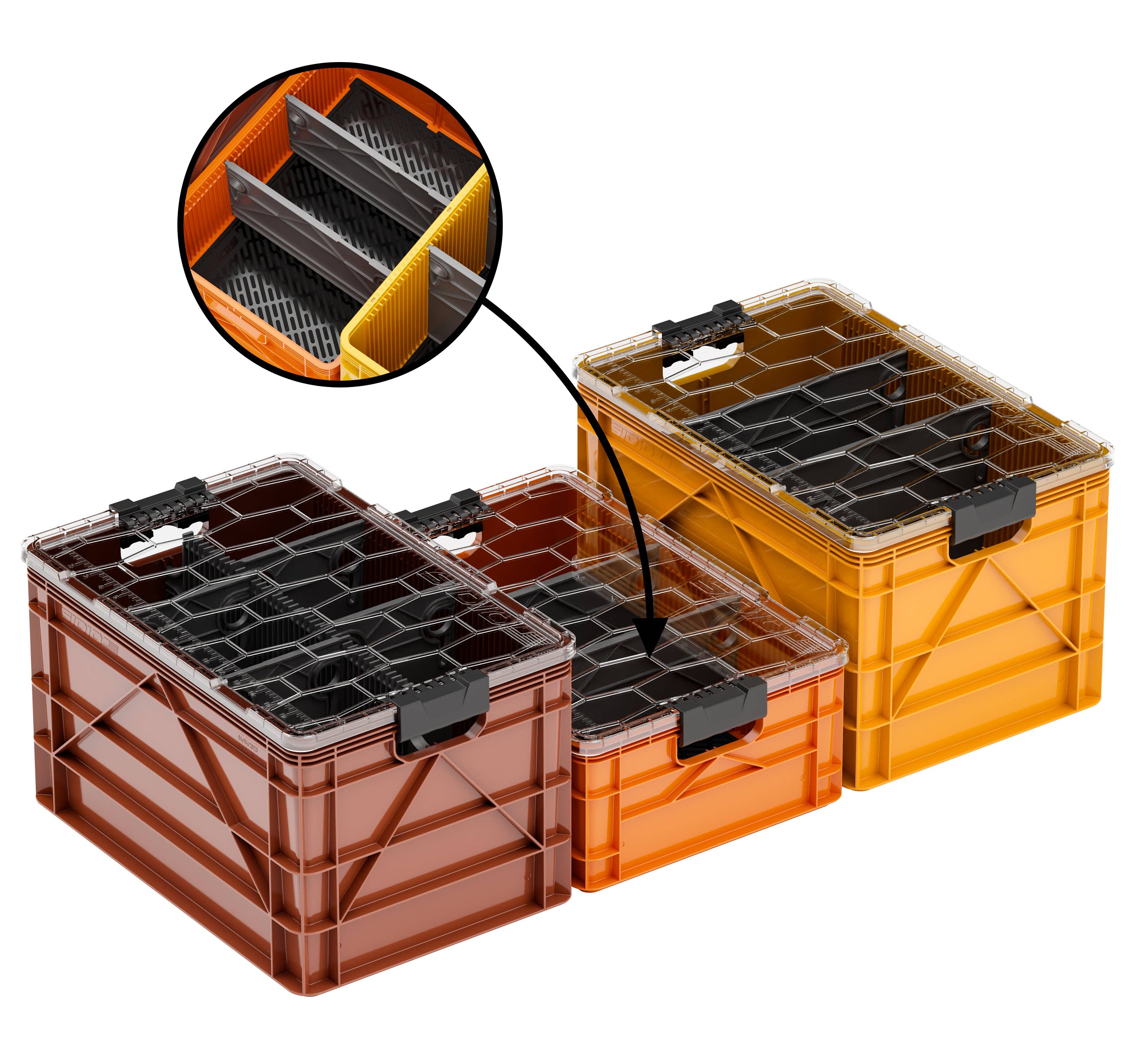 SIDIO - Venta al por mayor Cesta/caja de almacenamiento - Paquete PRO 2.01