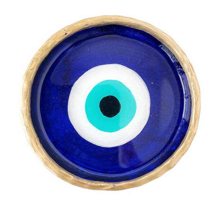 YFL Art & Home Decor - Wholesale Jewelry Dish - Evil Eye - Ring Dish