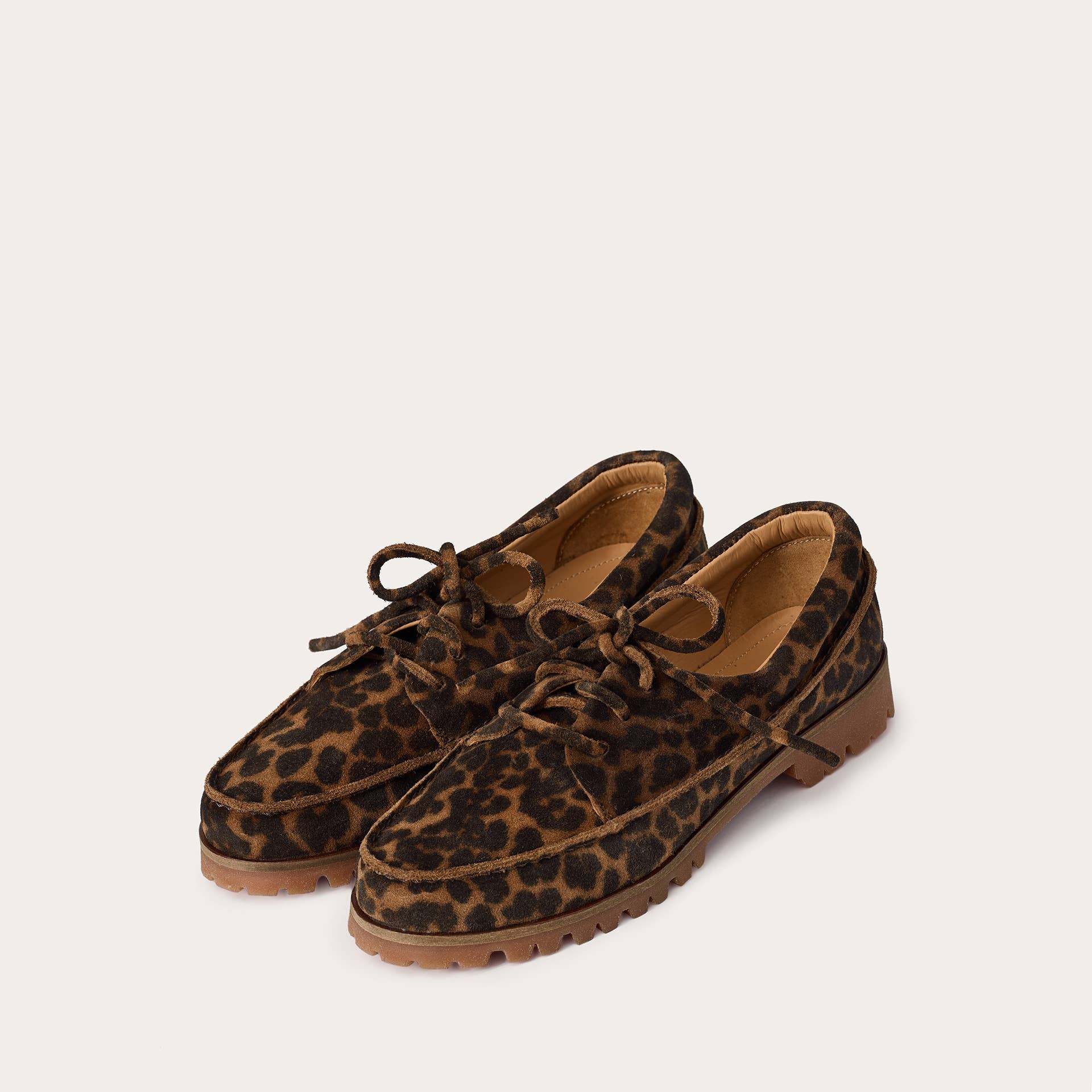 brown Tefer Flats, pattern velvet for wholesale on Faire7