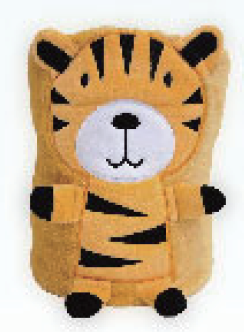 One & Only Creations, Inc. - Jack & Friends - Wholesale Security/Cuddle Blanket - Baby - Tiger Cuddly Blanket 0