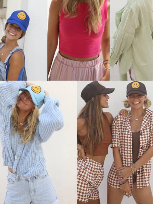 Håll Smilin' Trucker Hat för wholesale av MM Designs