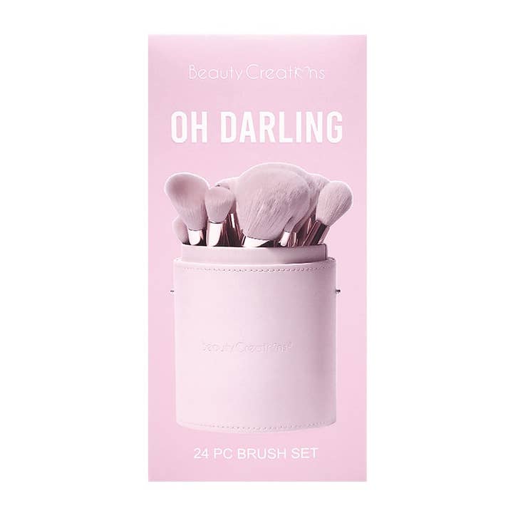 PINEAPPLE Beauty - Wholesale Makeup Brush Set - Beauty Creations BS-OD Oh Darling 24pc Brush Set - 3 set1