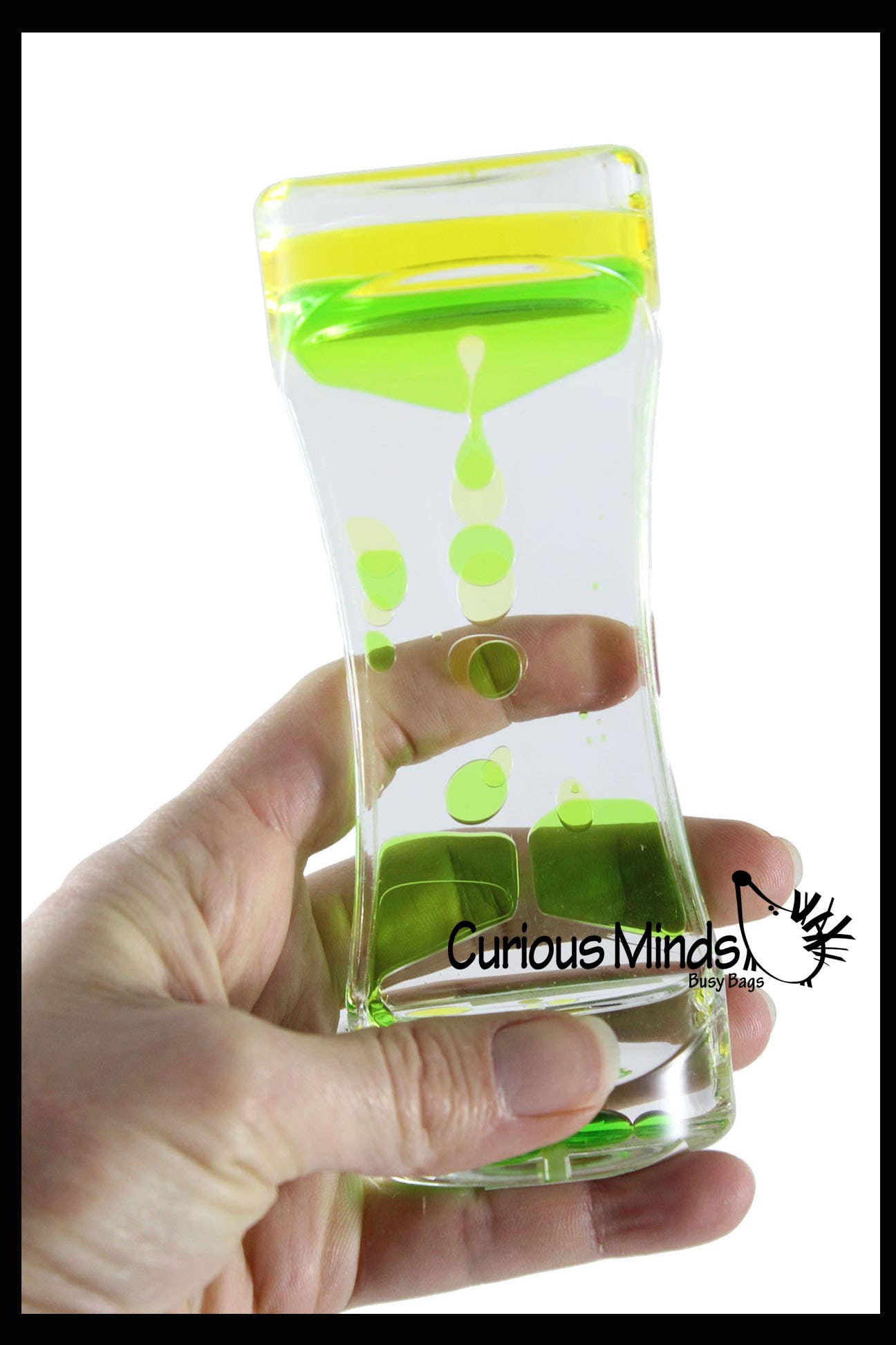 Curious Minds Toys - Wholesale Fidget Toy - Kids - 1 Liquid Dripping Timer - Calm Down Jar - Soothing and Calmi6