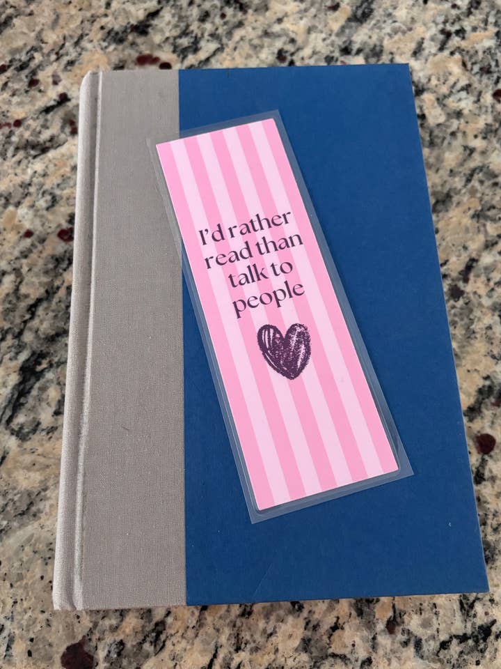 Snarky Bookmark- I love Reading Book Marker Gift for wholesale by Jewels For Hope