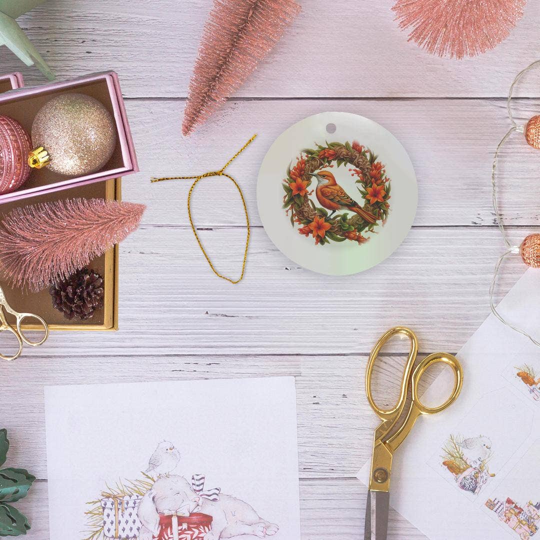 3dRose - Wholesale Ornament - 3dRose, Pomegranate Autumn Botanical Art Cut Out, Ornament5