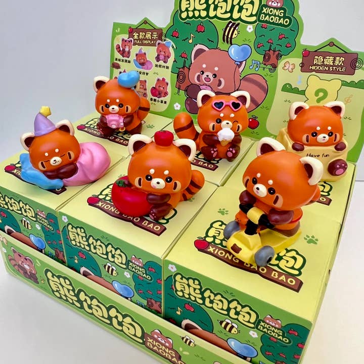 BCmini - Wholesale Decorative Figurine - 71242 Red Panda Blind Box-616