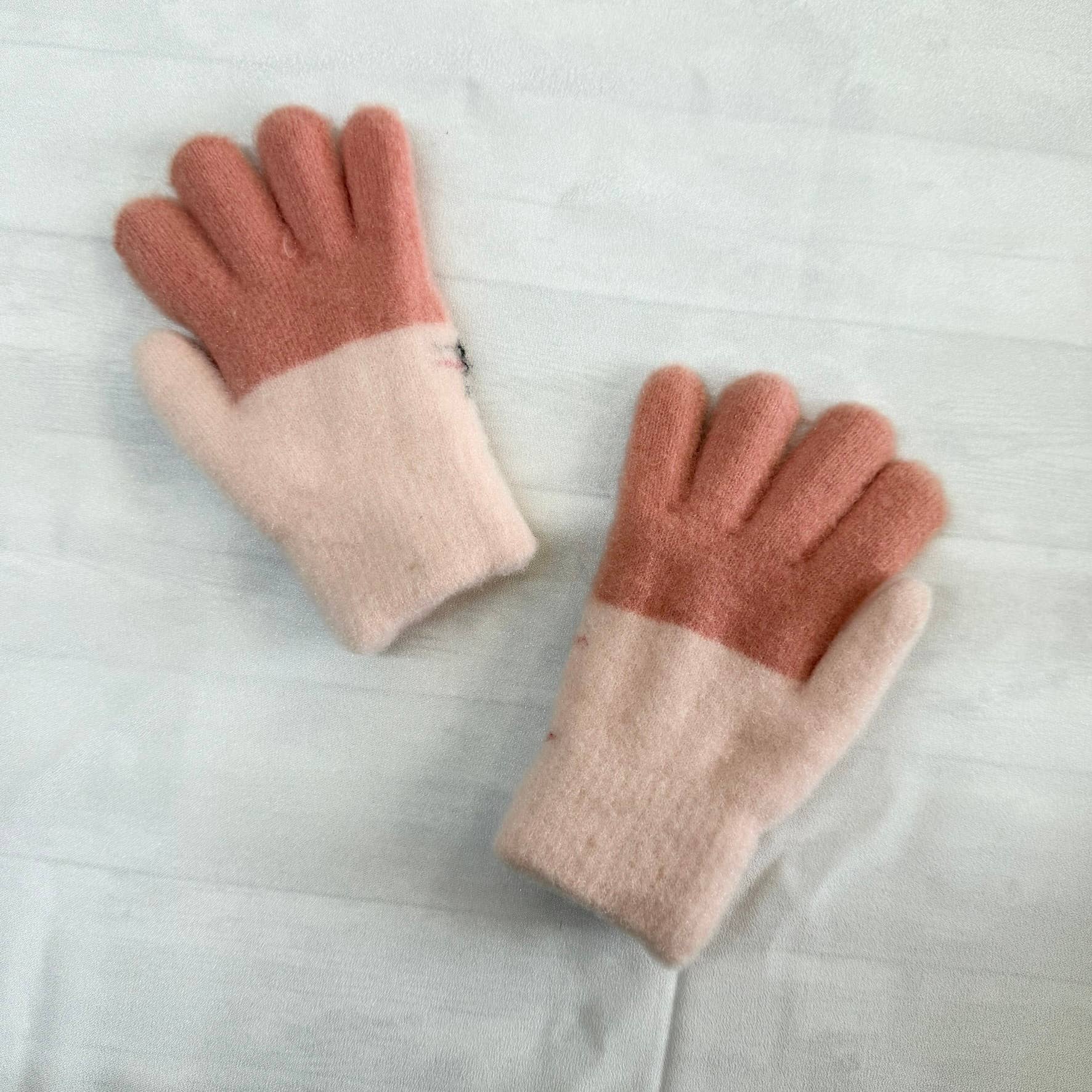 Karma Nepal Crafts - Venta al por mayor Guantes - Niños - Guantes de invierno para gatitos con forro polar para niños9