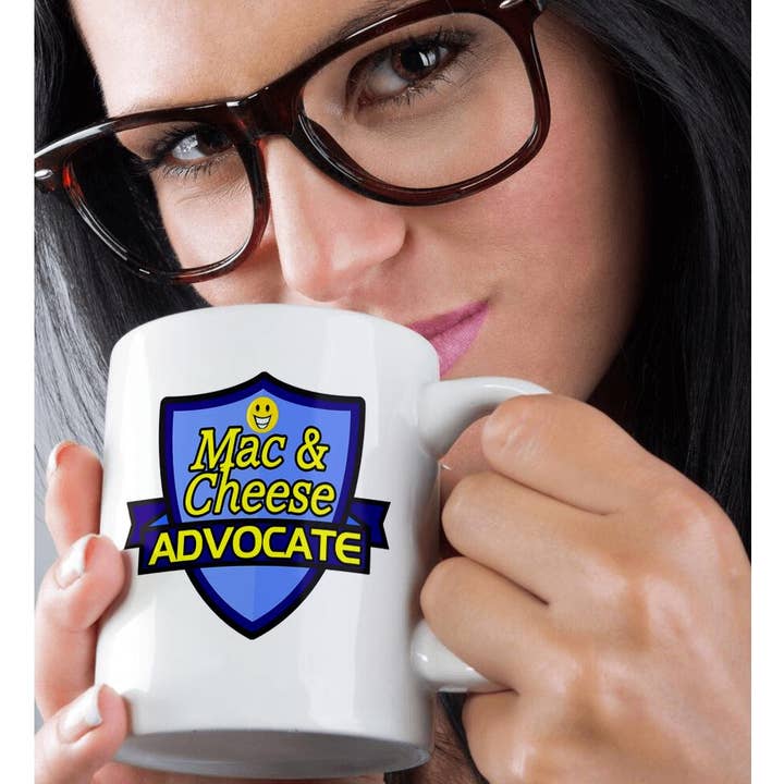 3dRose - Wholesale Coffee Mug - 3dRose, Mac And Cheese Advocate Support Design, Mug9