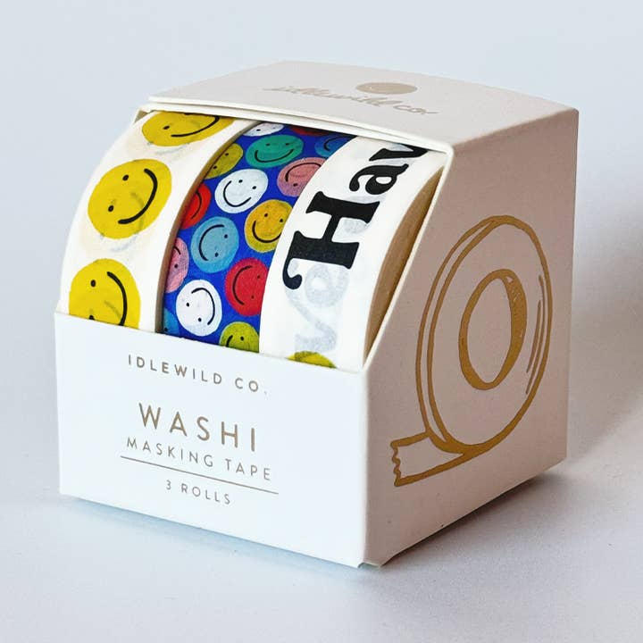 Idlewild Co. - Wholesale Washi tape - Have a Nice Day Washi Tape, Set of 30