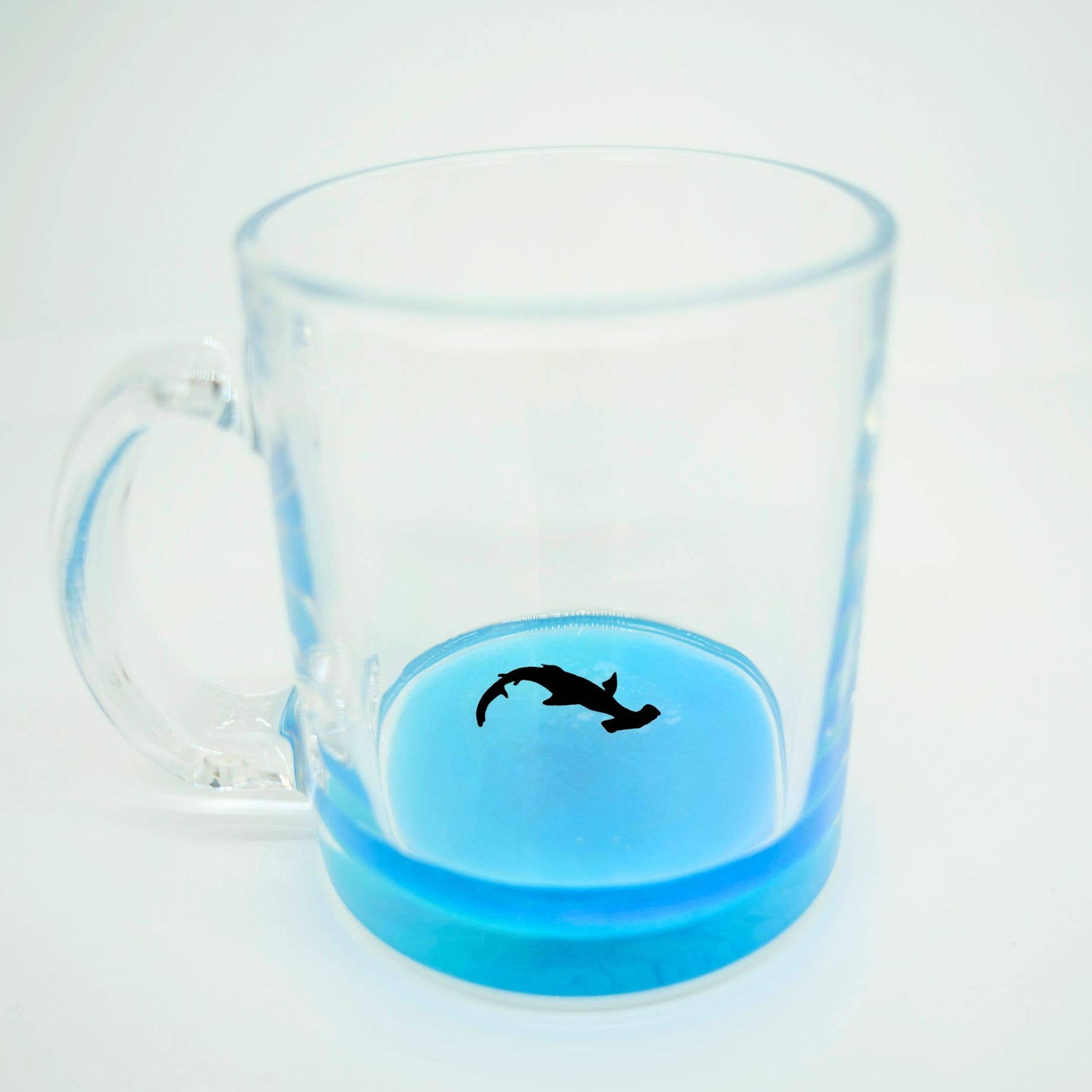 Mermaid of Hilton Head - Wholesale Wine Glass - Beach Resin Wine Glasses with Ocean animal swimming1