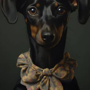 ikonink - Wholesale Everyday greeting card - Dachshund Card1