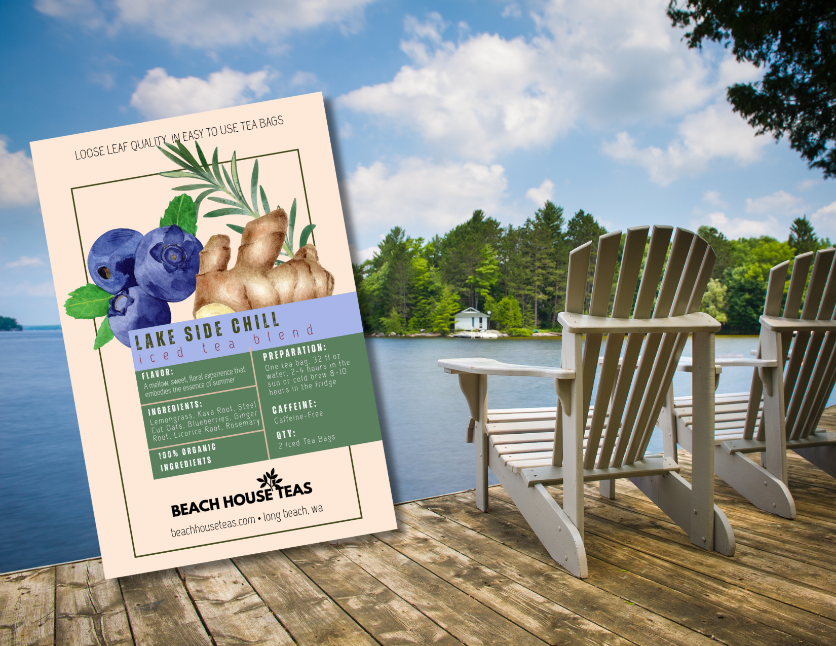 Beach House Teas - Venta al por mayor Té helado - Paquetes de Té Helado para Llevar17