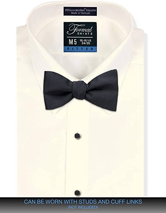Tux-USA® - Vendita all'ingrosso Camicia button down - Uomo - Camicia elegante da uomo Luxe Microfiber®, camicia da smoking7