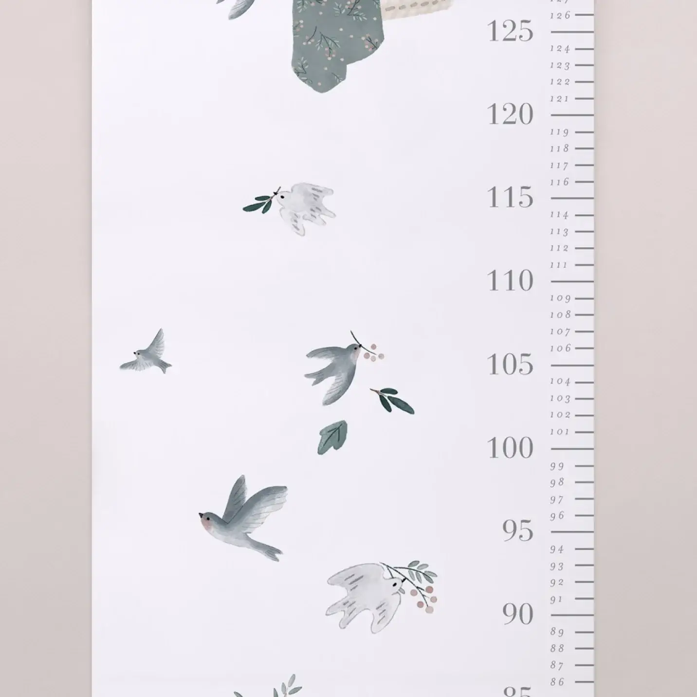 Cotton Bird - Venta al por mayor Tabla de crecimiento - Niños y bebés - Manta medidora Envol para seguimiento de crecimiento infantil2