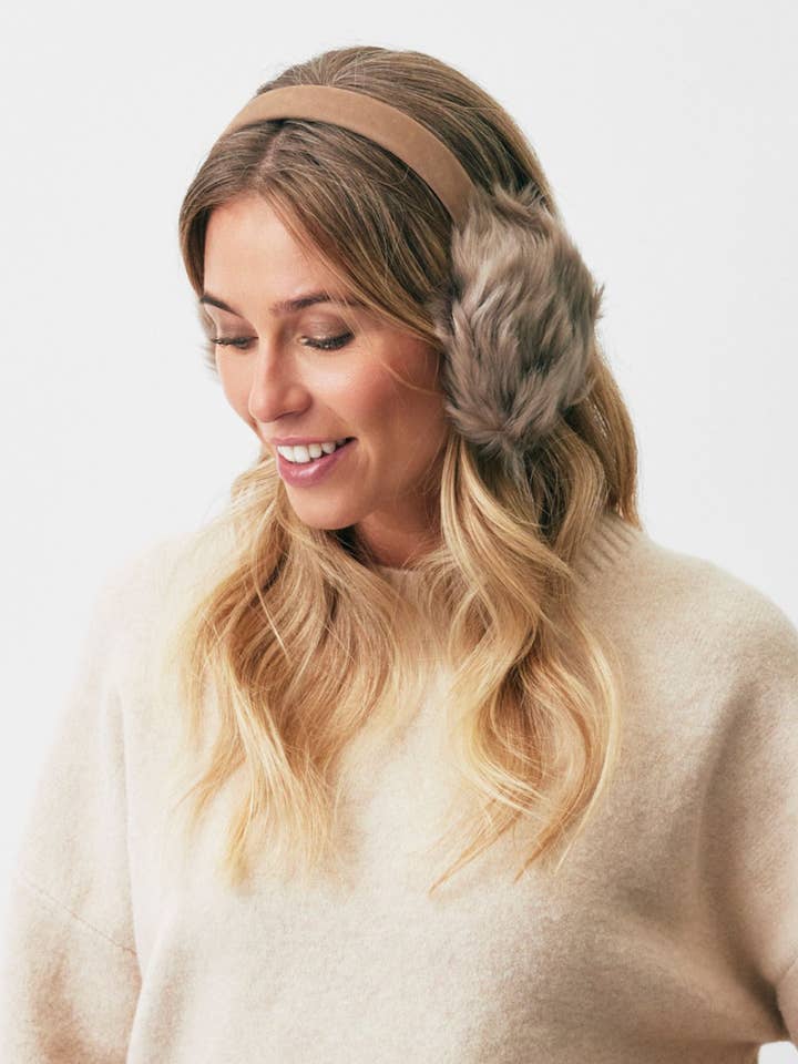 Toscana Earmuff | Aubrac Taupe | By Owen Barry for wholesale by Owen Barry Ltd