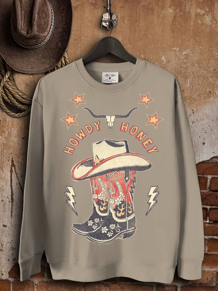 Lotus Fashion Collection – Engroshandel Sweatshirt - Dame – Howdy Honey Sweatshirts2