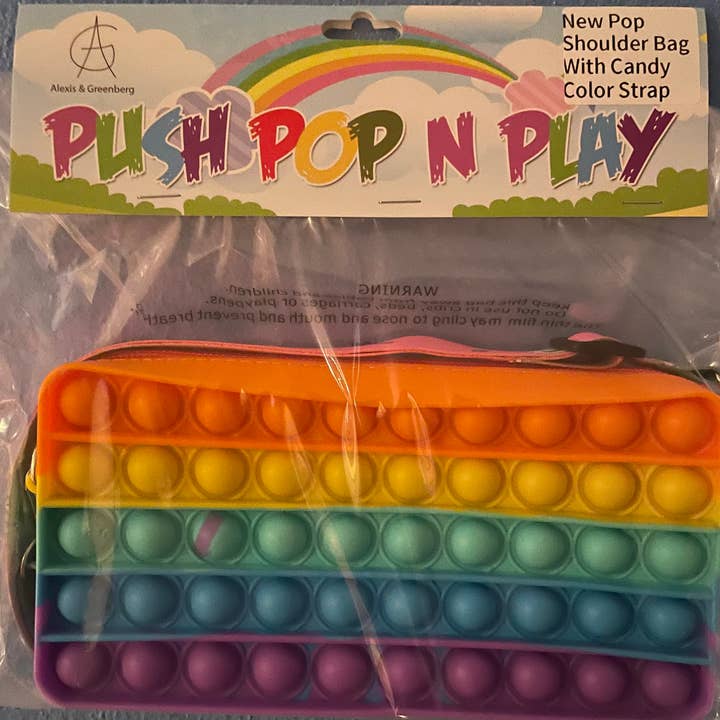 AlexisandGreenberg - Wholesale Fidget Toy - Kids - Pop Fidget Fashion shoulder Bag