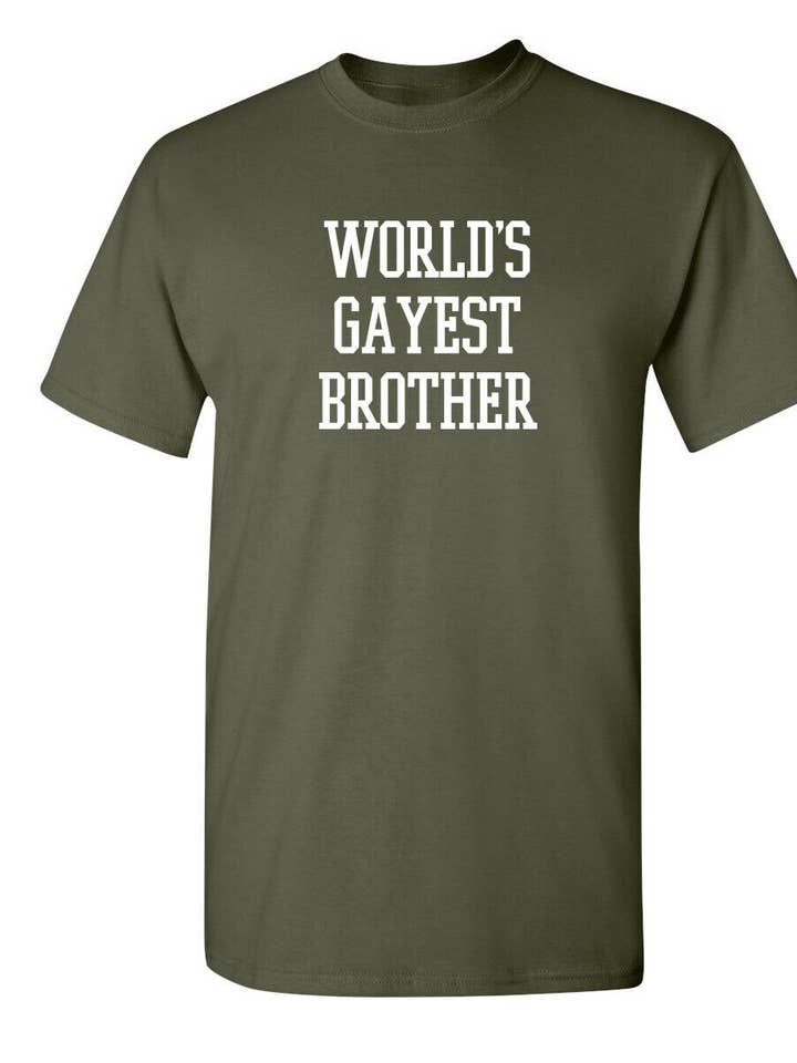Wold's Gayest Brother for wholesale by Feelin Good Tees