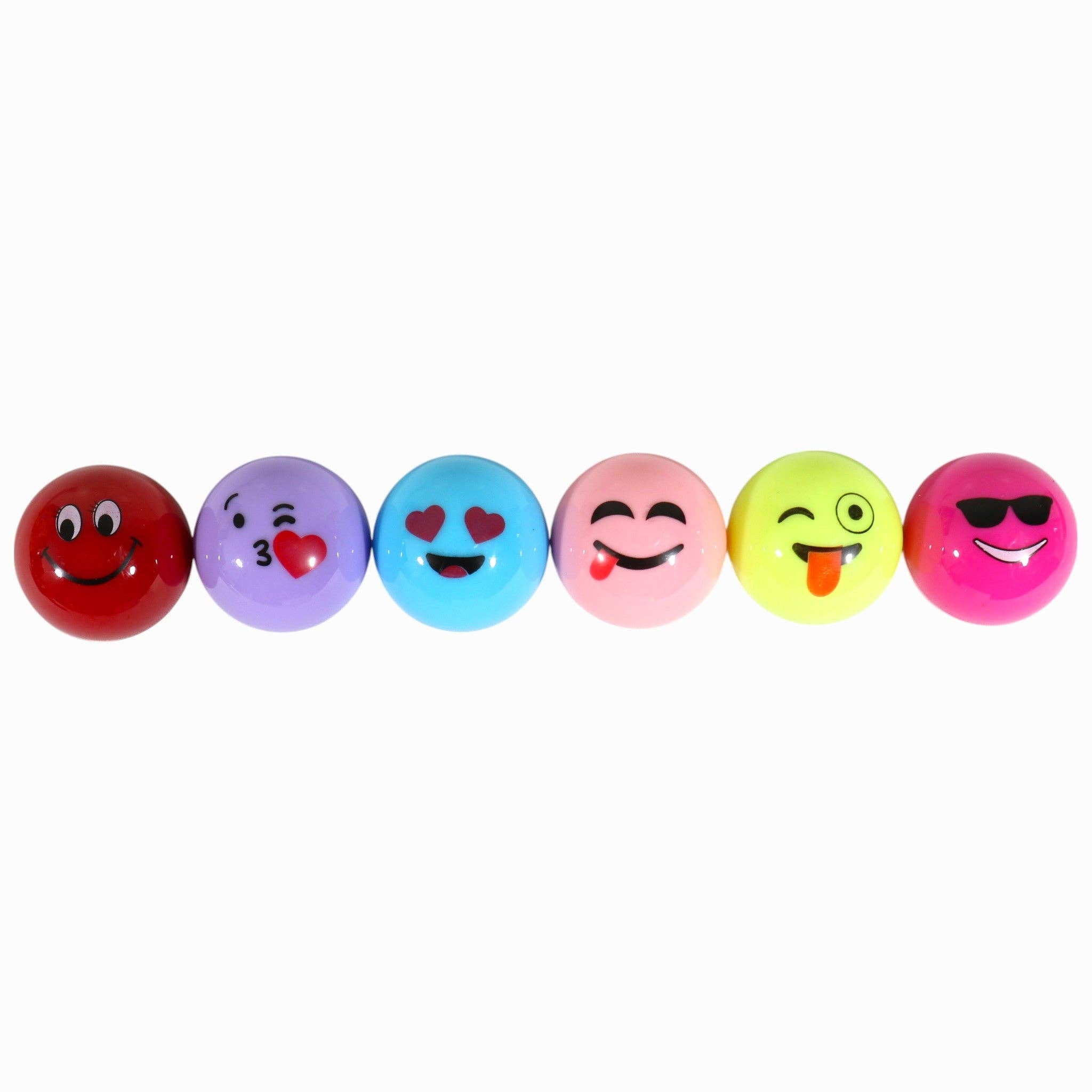 ASSORTITI Balsamo Labbra Palla Emoji Divertente LB806 (24PC) in vendita all'ingrosso su Faire5