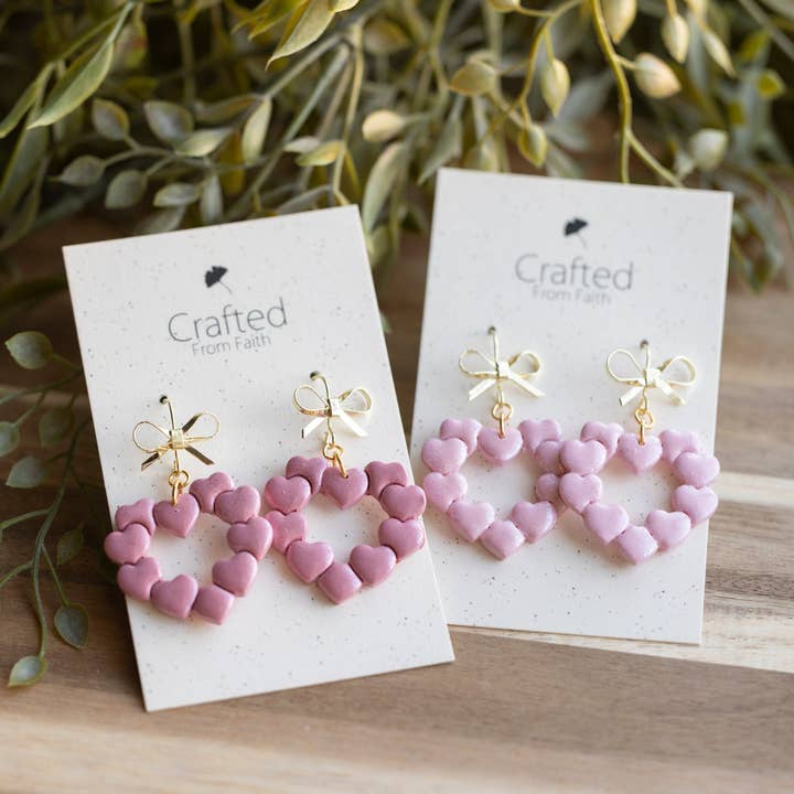 Coeurs Sparkle pour la vente par Crafted From Faith, LLC
