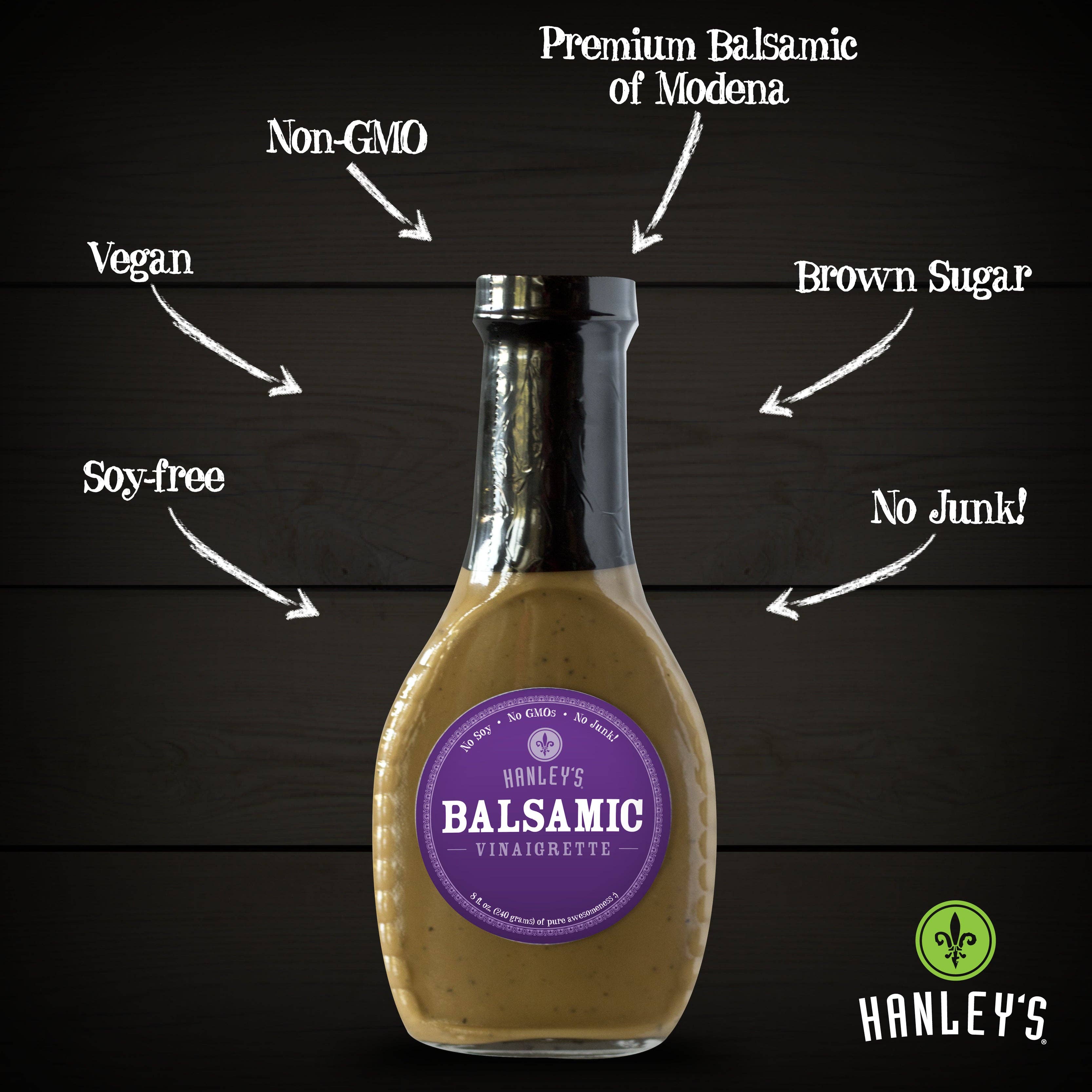 Hanley's - Wholesale Salad Dressing - Balsamic vinaigrette2