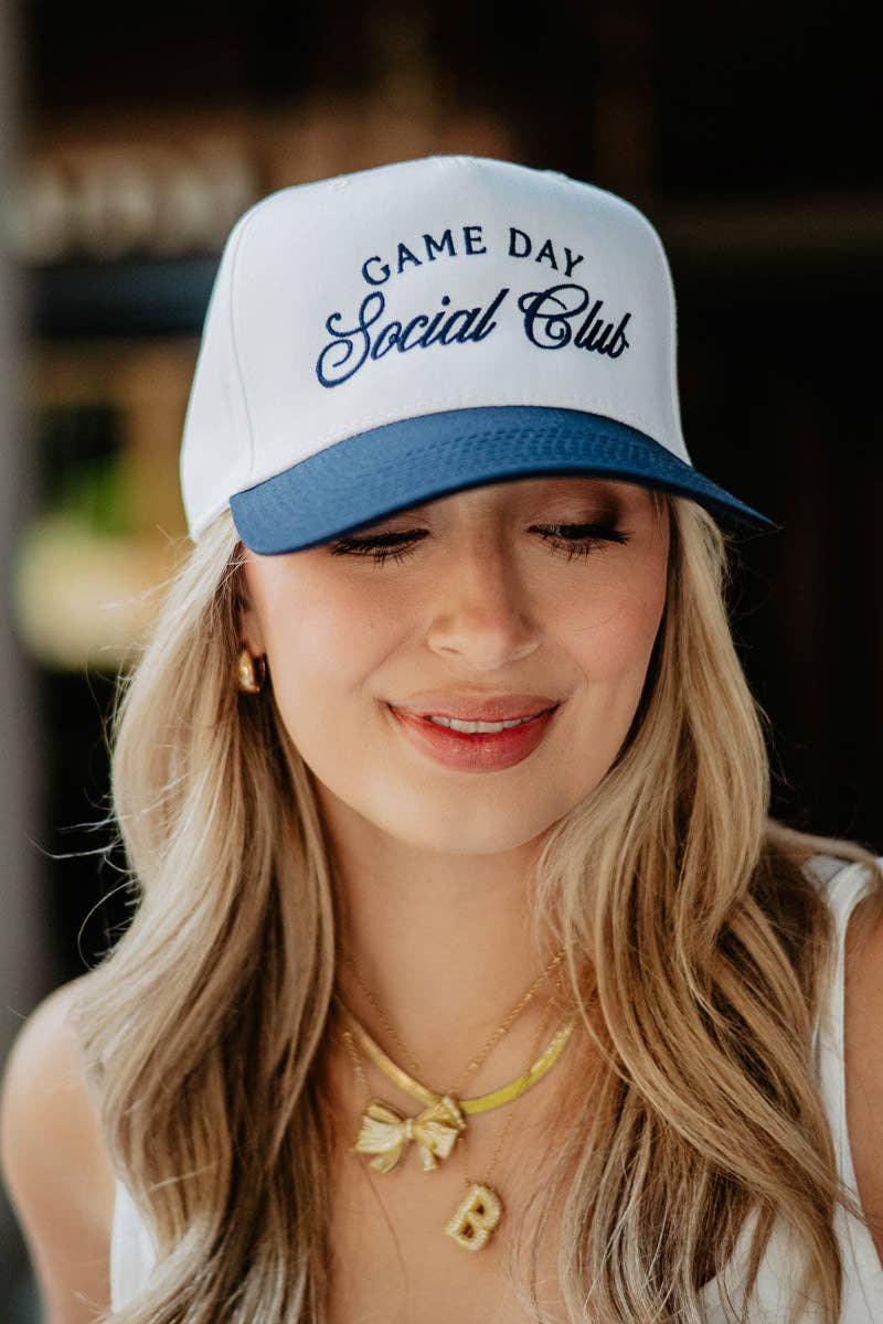 Katydid – wholesale Trucker hat – Women’s – Game Day Social Club Two-Toned Vintage Hat8