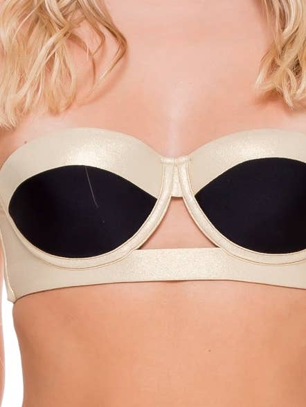 WARRIOR SPIRIT - Cut Out Underwire Top for wholesale by Luli Fama