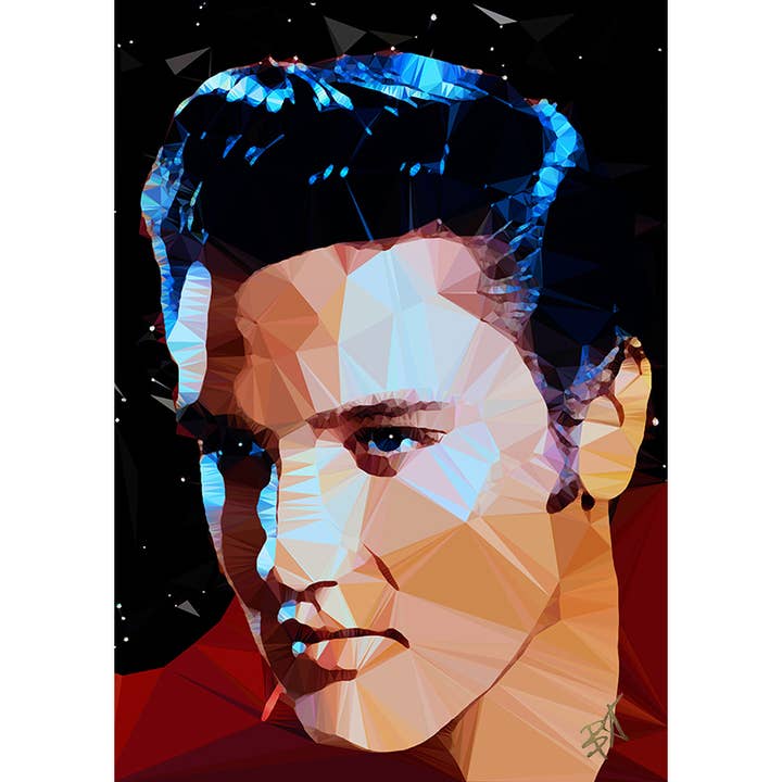 Elvis (I) by Baiba Auria - signed Giclée print for wholesale by Egoiste Gallery